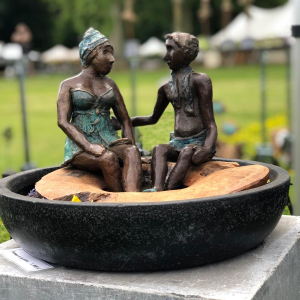 Hilde Peeters - Samen in the sauna (Bronze)